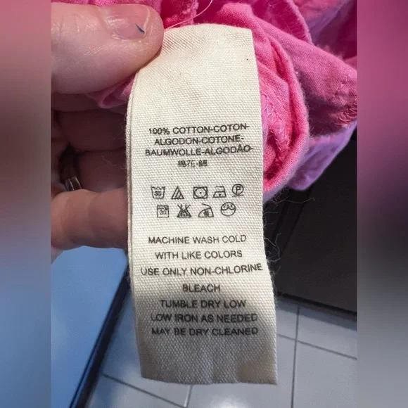 Free People Boxy Short Sleeve Tunic Top in Pink - Picture 7 of 9